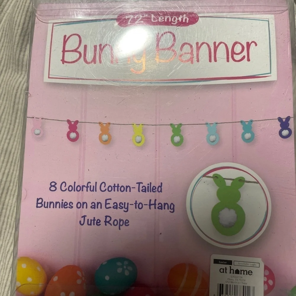 72” Length Bunny Banner